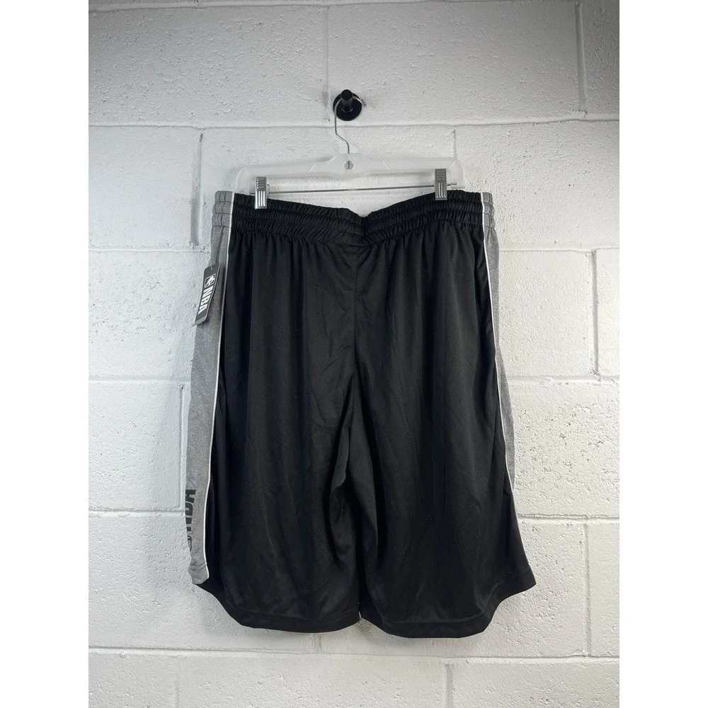 Men's sport short Size XL NBA Black /Gray elastic waist Style NWT